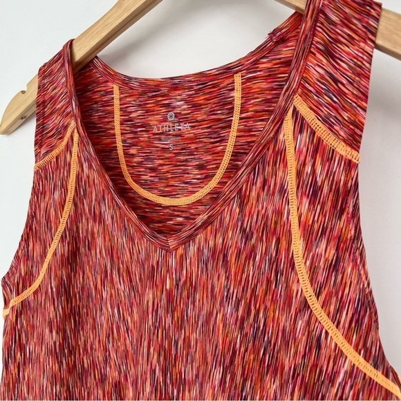NWT Athleta Watermelon Pop Space Dye Run Tank - Picture 4 of 9